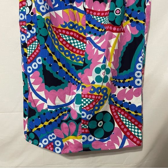 NWT Sz6 J. Crew Ratti Kaleidoscope Tulip Skirt - Picture 8 of 10